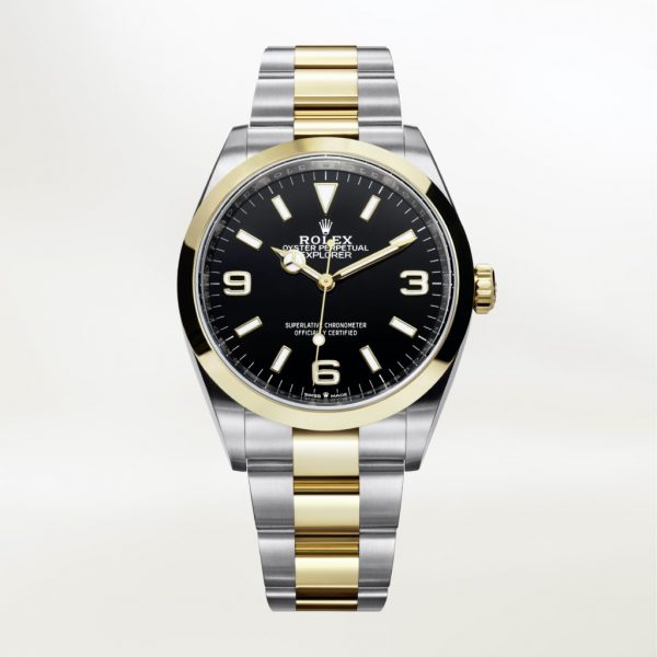 Versão Rolesor em Ouro Amarelo 18k e Oystersteel